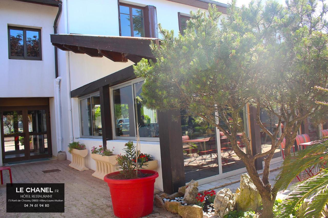 Hotel Restaurant Le Chanel Villieu Exterior photo